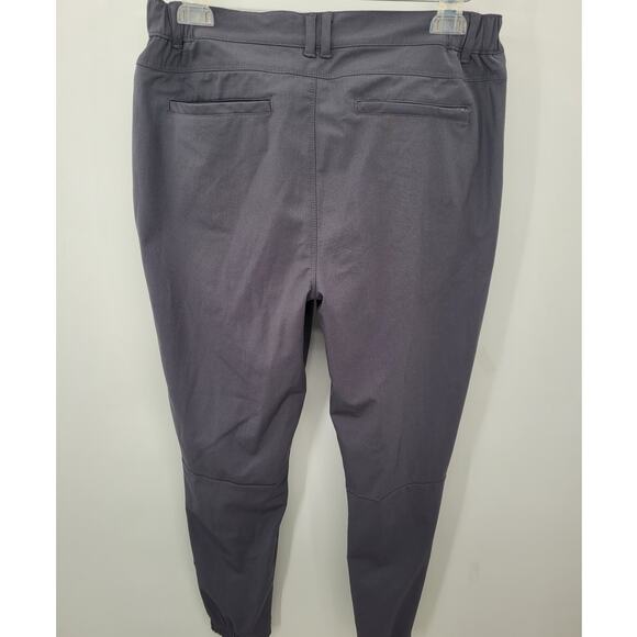 Cuts Grey AO Jogger Flat Front Slim Tapered Athleisure Mens Pants size medium - Picture 4 of 13